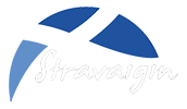 Stravaigin Logo White