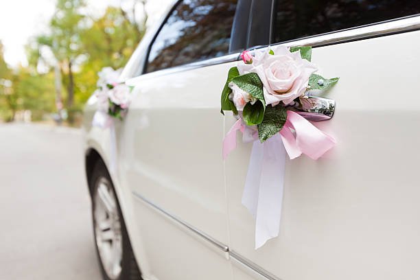 wedding car decoration